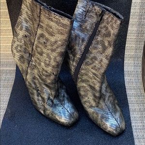 Randolph Duke “The Look” Black & Silver Boots- New